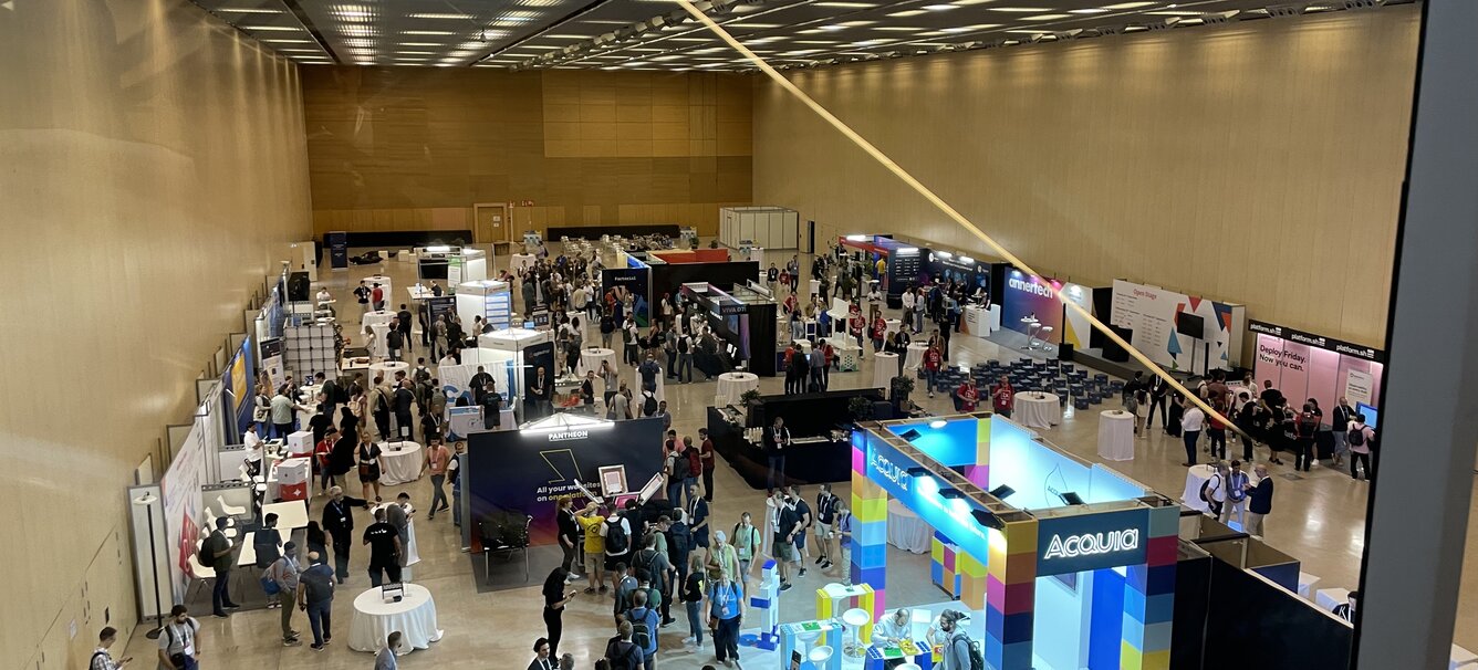 Booth area